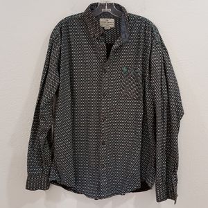Cody James Print Long Sleeve Western Shirt